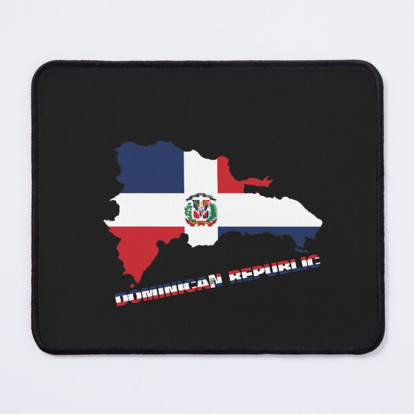 Item preview, Dominican Flag Map designed and sold by AnimalsDH305.