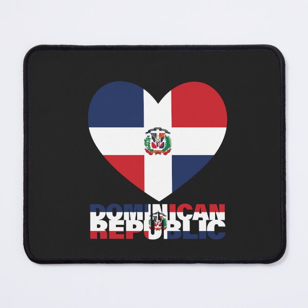 Item preview, Dominican Flag Map designed and sold by AnimalsDH305.
