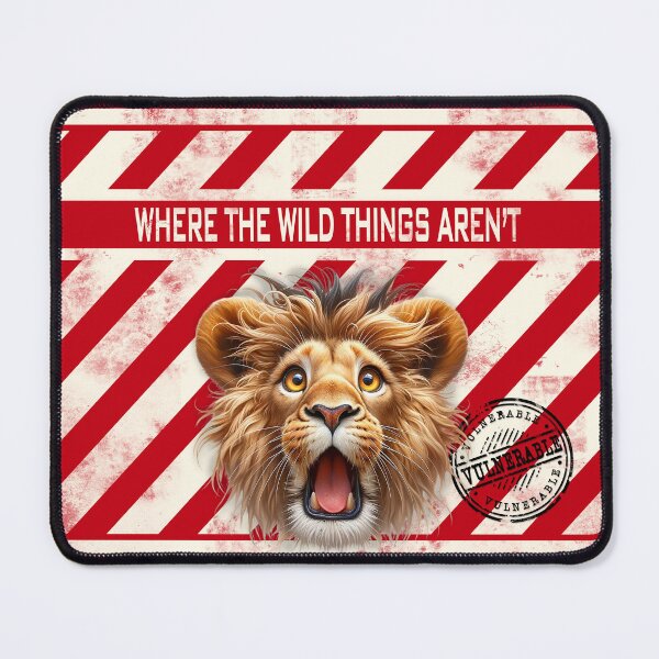 Item preview, Vulnerable Animals - Lion designed and sold by roundowl.