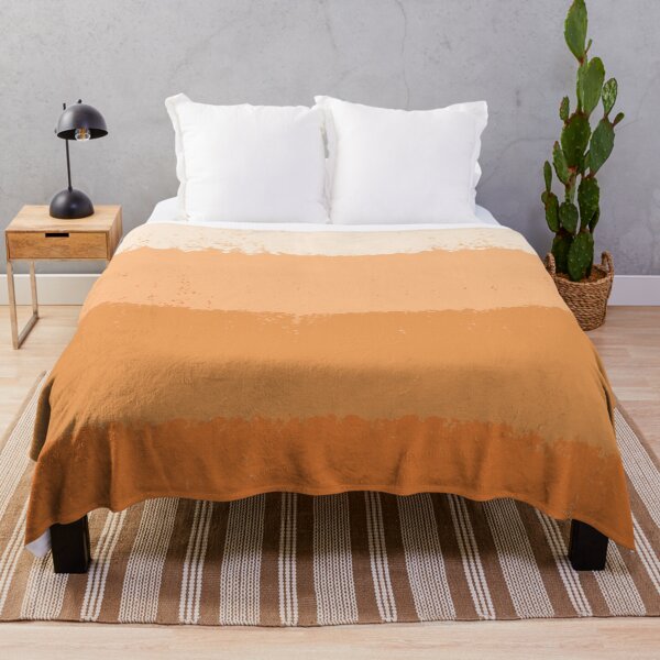 Item preview, Orange Gradient Painterly Wide Stripes designed and sold by OneThreeSix.