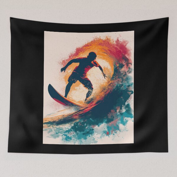 Item preview, "Ride the Waves" Surf-Inspired Print-on-Demand Collection designed and sold by Reichcorp.