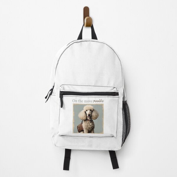 Item preview, On the move poodle voyager travel dog mom lover vintage designed and sold by SoulfulT.