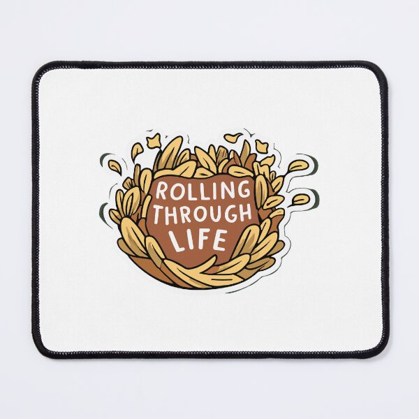 Item preview, Playful Tumbleweed - Rolling Through Life Illustration designed and sold by NiftyWrx.