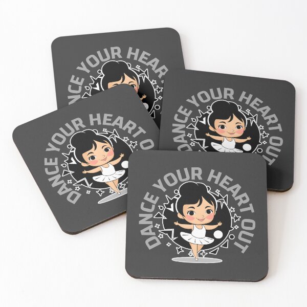 Item preview, Dance Your Heart Out - Ballet Bliss in Monochrome designed and sold by SplashTastic.