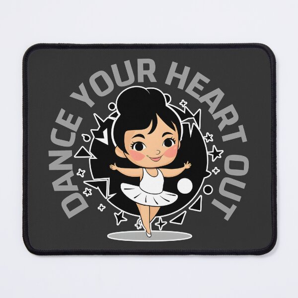 Item preview, Dance Your Heart Out - Ballet Bliss in Monochrome designed and sold by SplashTastic.