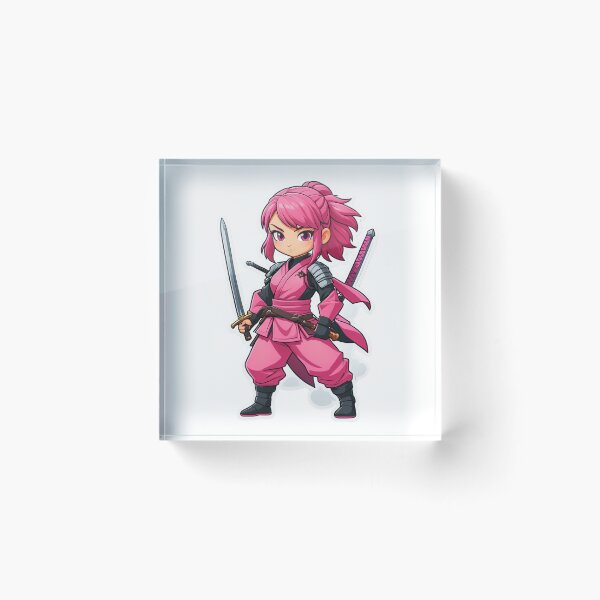 Item preview, Pink Ninja Girl designed and sold by Bunmigraphics .