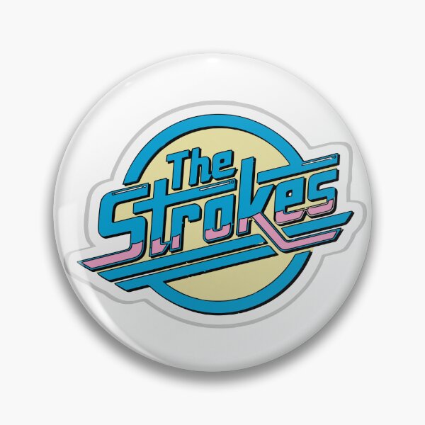 Item preview, The Strokes Retro blue logo designed and sold by Lucas Pujol Salvador.