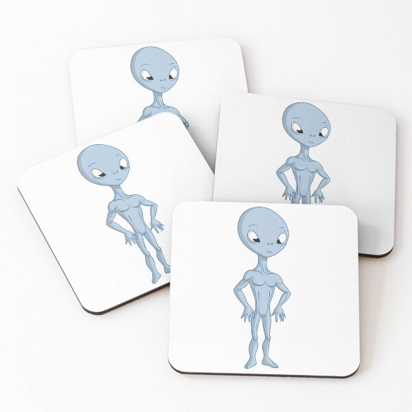 Item preview, Silly Blue Alien Bighead designed and sold by omerfdln34.