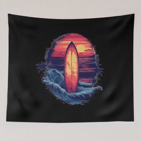 Item preview, "Ride the Waves" Surf-Inspired Print-on-Demand Collection designed and sold by Reichcorp.