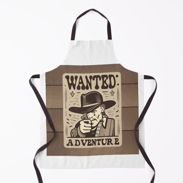 Item preview, Wanted: Adventure - Old West Outlaw Poster designed and sold by NiftyWrx.