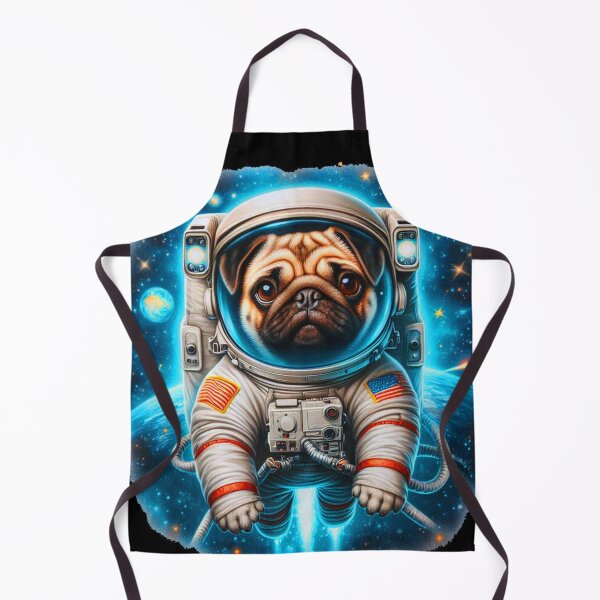 Item preview, Space Pug designed and sold by studiobrazuka.