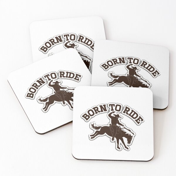Item preview, Born to Ride - Cowboy Silhouette designed and sold by NiftyWrx.