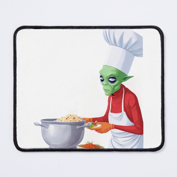 Item preview, Alien Master Chef Culinary Art designed and sold by omerfdln34.