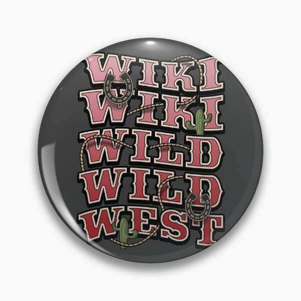 Item preview, Wiki Wiki Wild Wild West designed and sold by robotrobotROBOT.