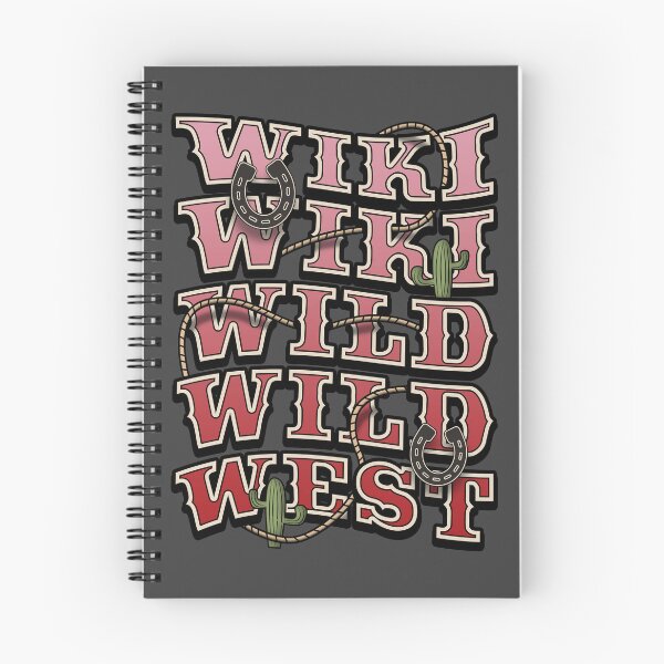 Item preview, Wiki Wiki Wild Wild West designed and sold by robotrobotROBOT.