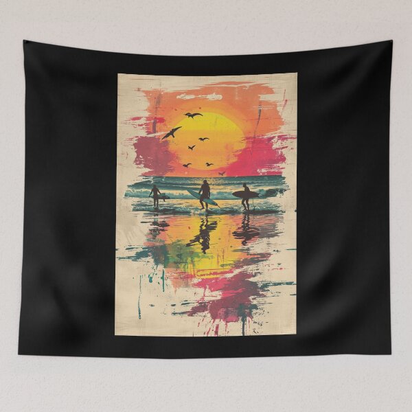 Item preview, "Ride the Waves" Surf-Inspired Print-on-Demand Collection designed and sold by Reichcorp.