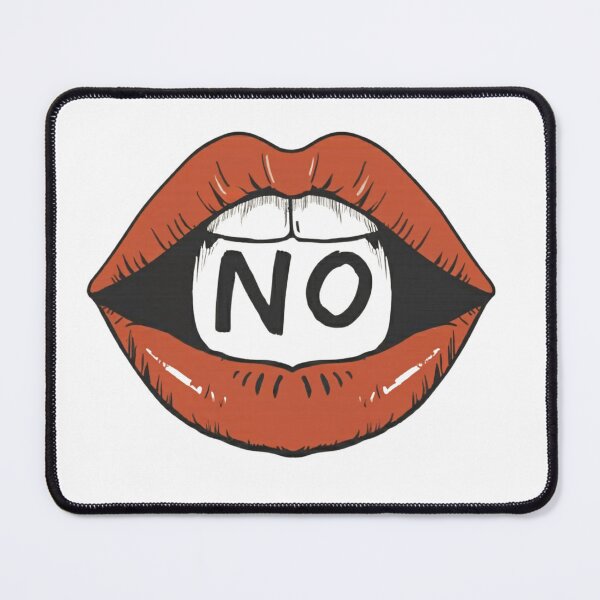 Item preview, NO is a powerful word. designed and sold by ZMaria.