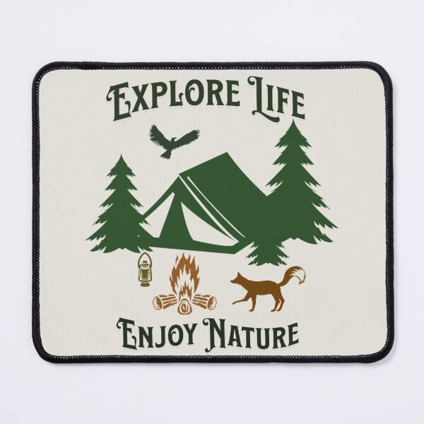 Item preview, Explore Life, Enjoy Nature designed and sold by MirucaDesign.