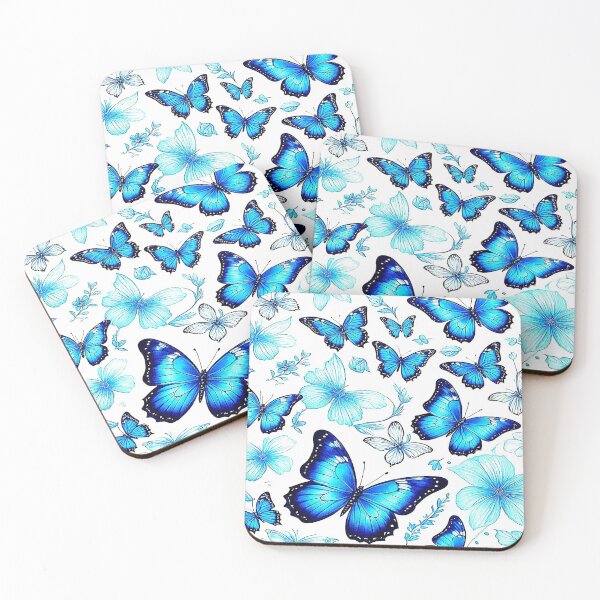 Item preview, Blue Butterflies Pattern. designed and sold by Giulivo Store Graphic.