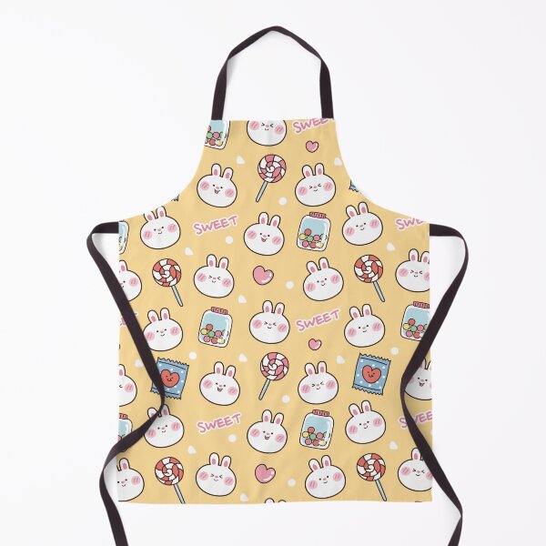 Item preview, Seamless pattern of cute rabbit with sweet.animal cartoon designed and sold by Faissal Thomass.
