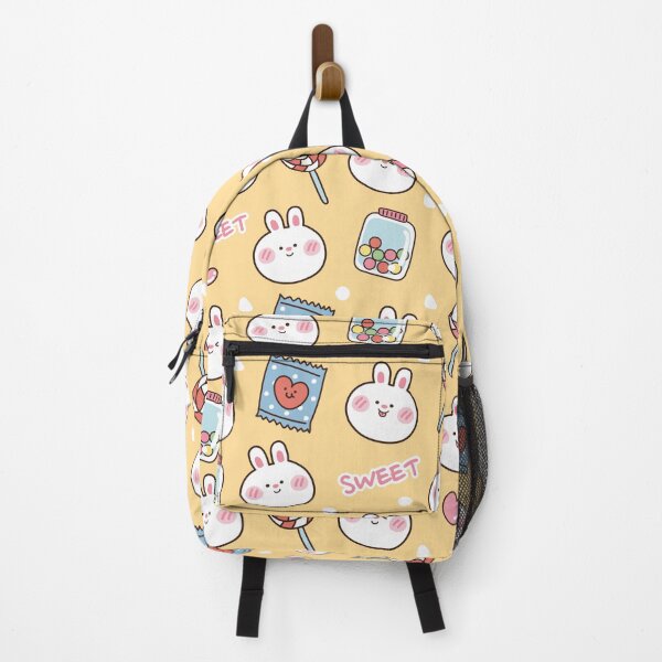 Item preview, Seamless pattern of cute rabbit with sweet.animal cartoon designed and sold by Faissal Thomass.