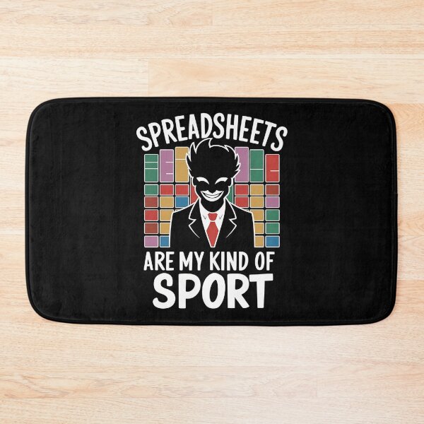 Item preview, Spreadsheets Are My Kind Of Sport Funny Banker designed and sold by DomTeesHaven.