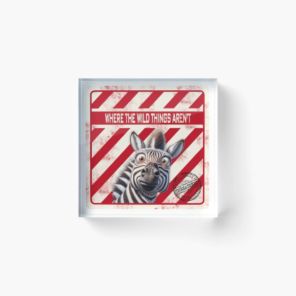 Item preview, Threatened Animals - Zebra designed and sold by roundowl.