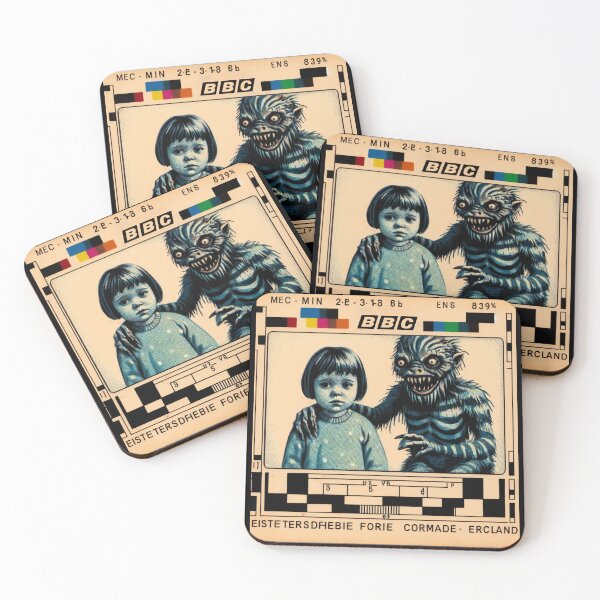 Item preview, Possibly a BBC TV Test Card - The 80s were creepy designed and sold by Wanderdreaming.