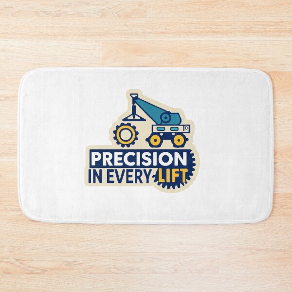 Item preview, Technical Crane Operator with Gears - Precision in Every Lift designed and sold by NiftyWrx.