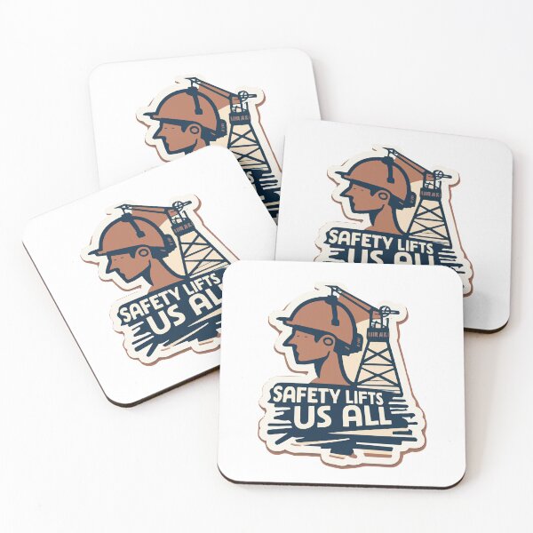 Item preview, Crane Operator 'Safety Lifts Us All' Silhouette Design designed and sold by NiftyWrx.