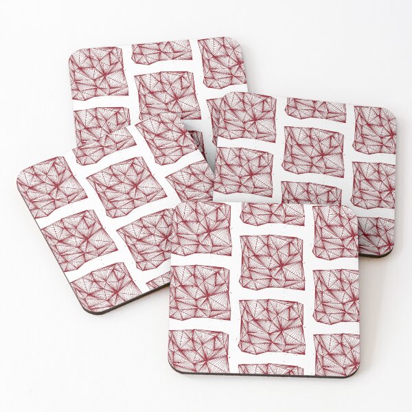 Item preview, 3D red Triangles designed and sold by Bellabookshelf.