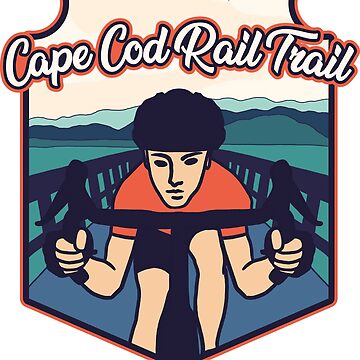 Artwork thumbnail, Cape Cod Rail Trail - Biker by Moritz Schwäble