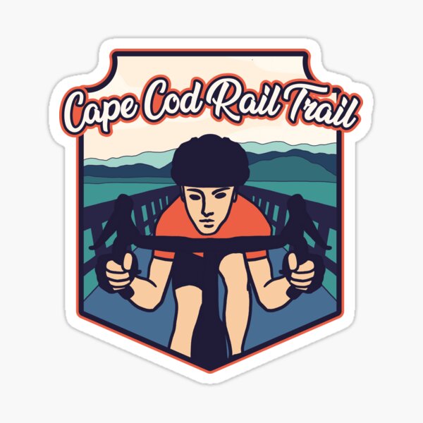 Item preview, Cape Cod Rail Trail - Biker designed and sold by Moritz Schwäble.