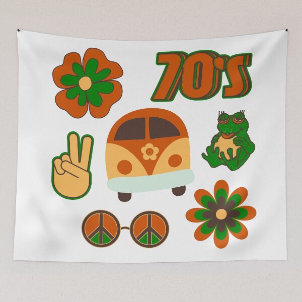 Item preview, 70's flower power designed and sold by BettySpicer.