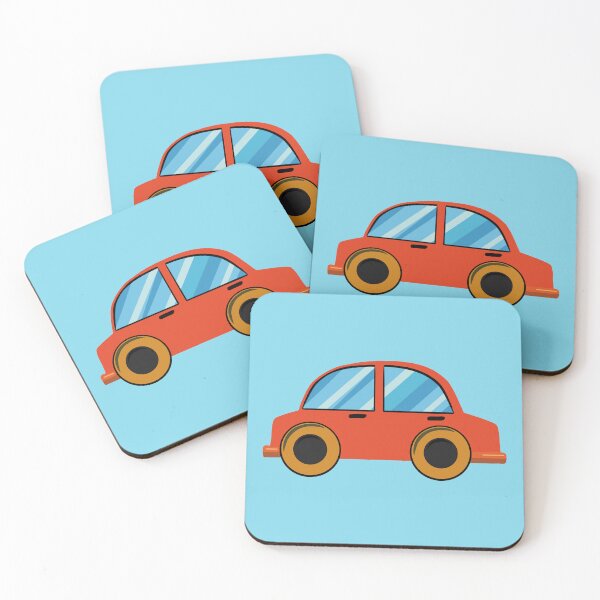 Item preview, Fun Red Car Design for Children - Perfect Children's Decoration! designed and sold by charlypicazo.