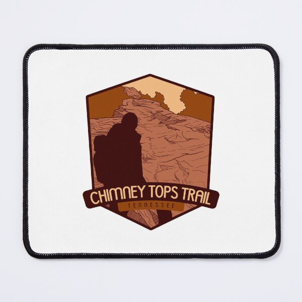 Item preview, Chimney Tops Trail – Tennessee hiker designed and sold by Moritz Schwäble.