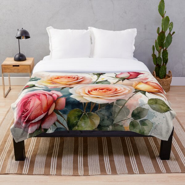 Item preview, Watercolor Rose Paintings - Perfect Gifts for Flowers Lovers designed and sold by Marcu Ioachim.