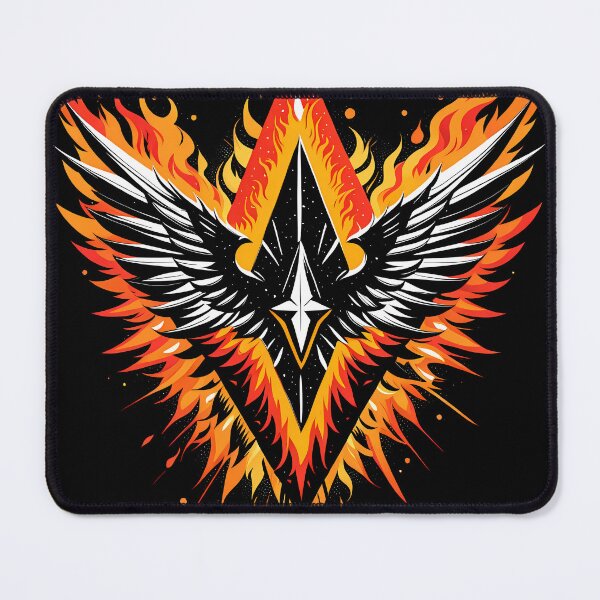 Item preview, Fiery Wings, Ai Generated Art  designed and sold by ACC .