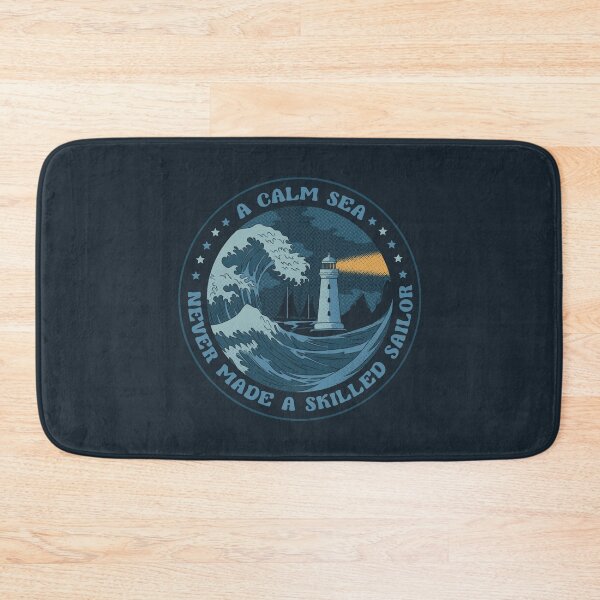 Item preview, Kanagawa Wave a Calm Sea Never Made a Skilled Sailor by Tobe Fonseca designed and sold by Tobe Fonseca®.