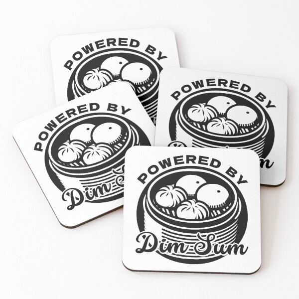 Item preview, Powered By Dim Sum Chinese Food Asian Dumplings designed and sold by TKsTees.