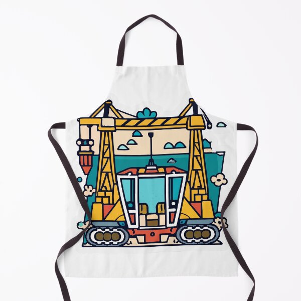 Item preview, Crane Operator Cabin Detailed Illustration designed and sold by NiftyWrx.