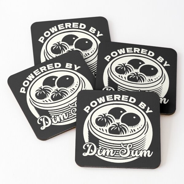 Item preview, Powered By Dim Sum Chinese Food Asian Dumplings designed and sold by TKsTees.