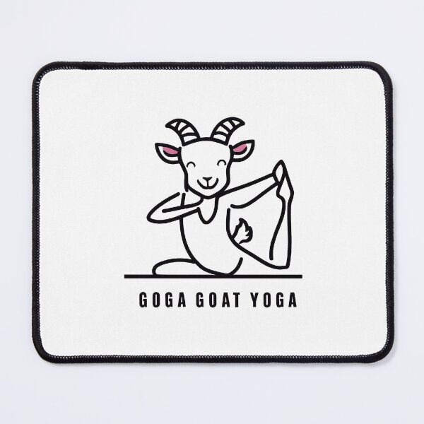 Item preview, goat yoga designed and sold by FreshArtFusion.