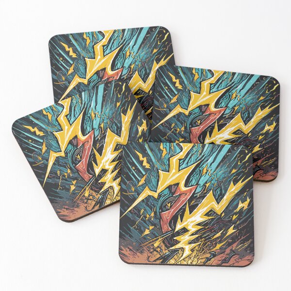 Item preview, Electric Energy: Abstract Lightning Strikes designed and sold by bb-15artstudio.
