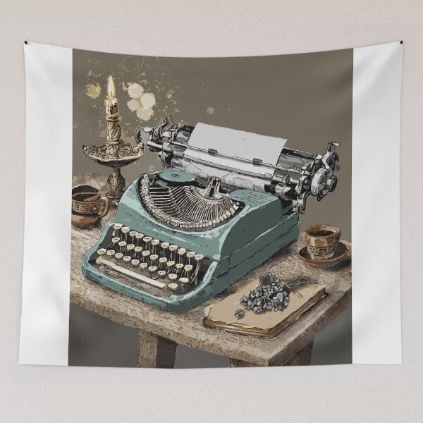 Item preview, Keys to Creativity: Vintage Typewriter Art designed and sold by bb-15artstudio.