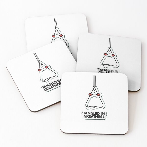 Item preview, Tangled in Greatness - Abstract Crane Cable Art designed and sold by NiftyWrx.