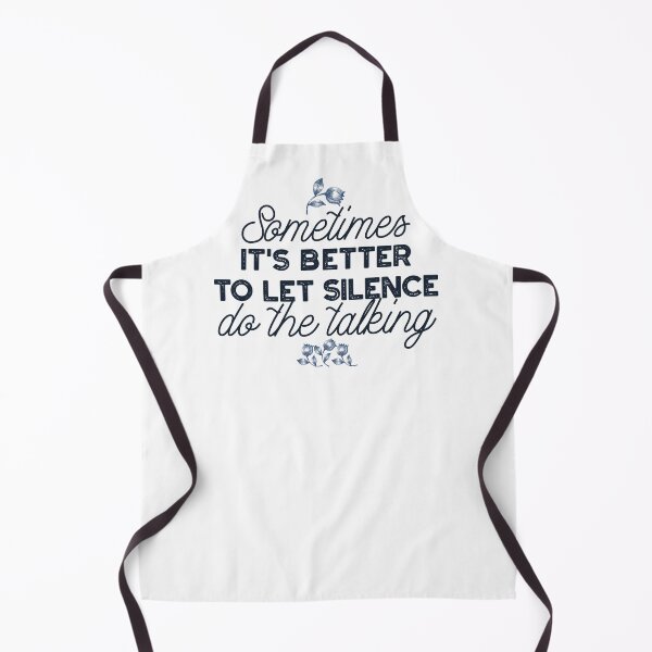Item preview, Power of Silence - Inspirational Quote designed and sold by FlinArt.