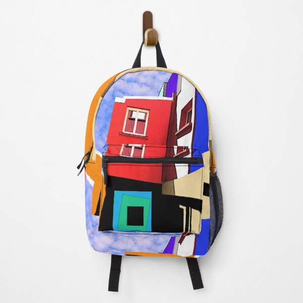 Item preview, Photomontage abstract architecture multicolored puzzle designed and sold by Carré Comme Orange.