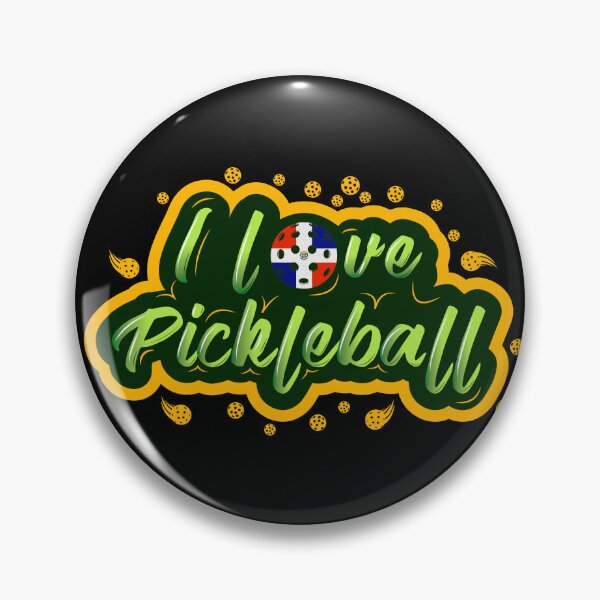Item preview, I love Pickleball Dominican Republic designed and sold by YoshiArtDesign.