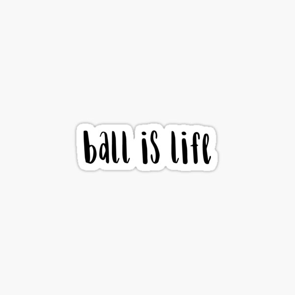 Le ballon c'est la vie Sticker